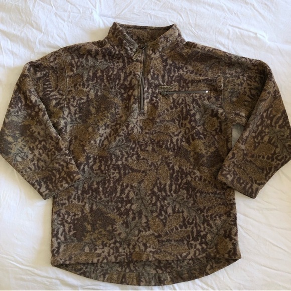 Woolrich Kids Camouflage Quarter Zip Sweater - Picture 4 of 8